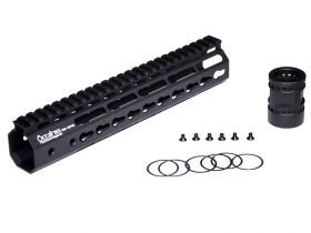Ares Octa Arms 10" Keymod System Handguard Set (Black) (KM-004S-BK)