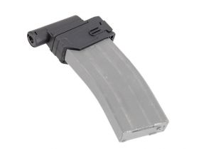 Battleaxe M870 Shotgun to M4 Magazine Adaptor for M870 Shotguns (Black)
