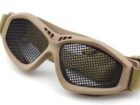 Big Foot V2 Mesh Glasses (Tan)