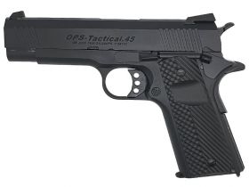 Golden Eagle 1911 OPS Gas Blowback Pistol (Metal - Black - 3330)