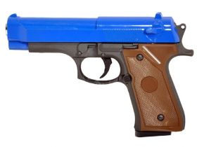 Galaxy G22 Spring Metal Pistol (G22 - Blue)