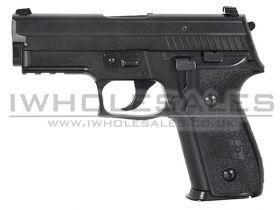 KJWorks KP02 Gas Blowback Pistol (Full Metal and Railed)