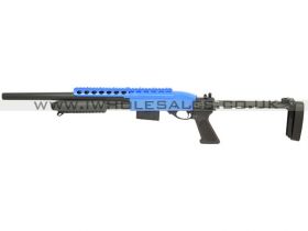 A&K 870 Spring Shotgun (Full Metal) AK-7870 (Blue)