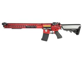APS "Boar Tactical" Silver Edge 17" KeyMod (3 Gun) AEG (ASR-119 - Red)