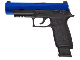 AEG F17 Gas Blowback Pistol (Blue)