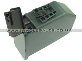 A&K M249 2400 Round Electric Box Magazine (Sound Activated)