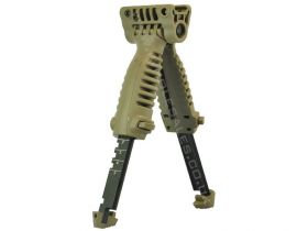 Tactical Extendable Bipod and Foregrip (Tan)