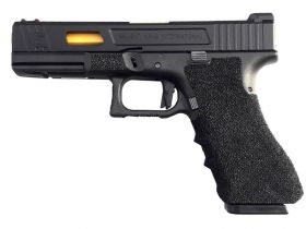 Army x SAI R17 Series Gas Blowback Pistol (M - Black)