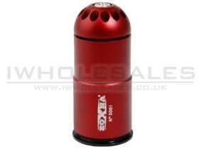 Zoxna 40mm Gas Grenade (120 Round - Full Metal) RED