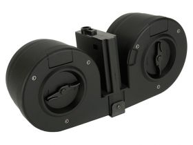 Tokyo Marui M4 Drum Magazine (1200 Rounds - Electric - Black)