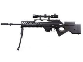 JG SL86 G39 AEG Sniper Rifle With 3-9x Scope and Metal Bipod (2238 - Black)