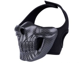 Big Foot Skull Lower Mask (Carbon Fibre)
